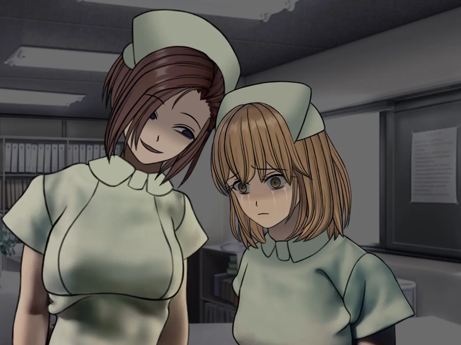 Sakusei Byoutou (4) ~Seikaku Saiaku No Nurse Shika Inai Byouin De Shasei Kanri Seikatsu~ | 착정병원4~ 성격 나쁜 간호사들밖에 없는 병원에서 사정관리생활~